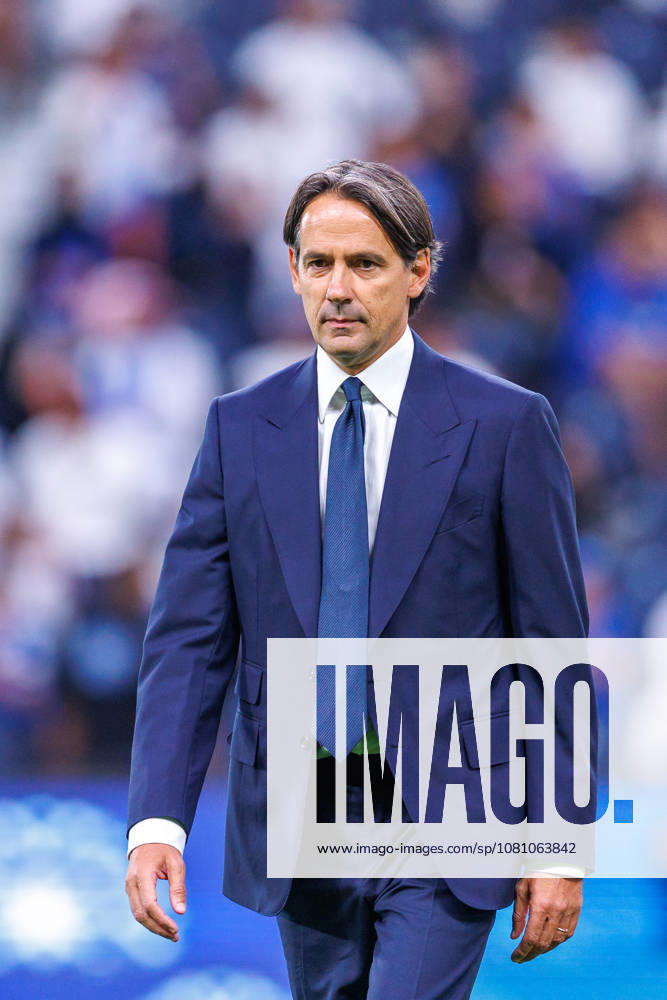 Al Hilal v Al Faisaly: Saudi Pro League RIYADH, SAUDI ARABIA - AUGUST 14: Simone Inzaghi team Manager of Al Hilal FC during the Saudi Pro League game between Al Hilal and Al Faisaly at Kingdom Arena on August 14, 2026 in Riyadh, Saudi Arabia. (Photo by Abdullah Ahmed IMAGO) Riyadh Kingdom Arena Saudi Arabia