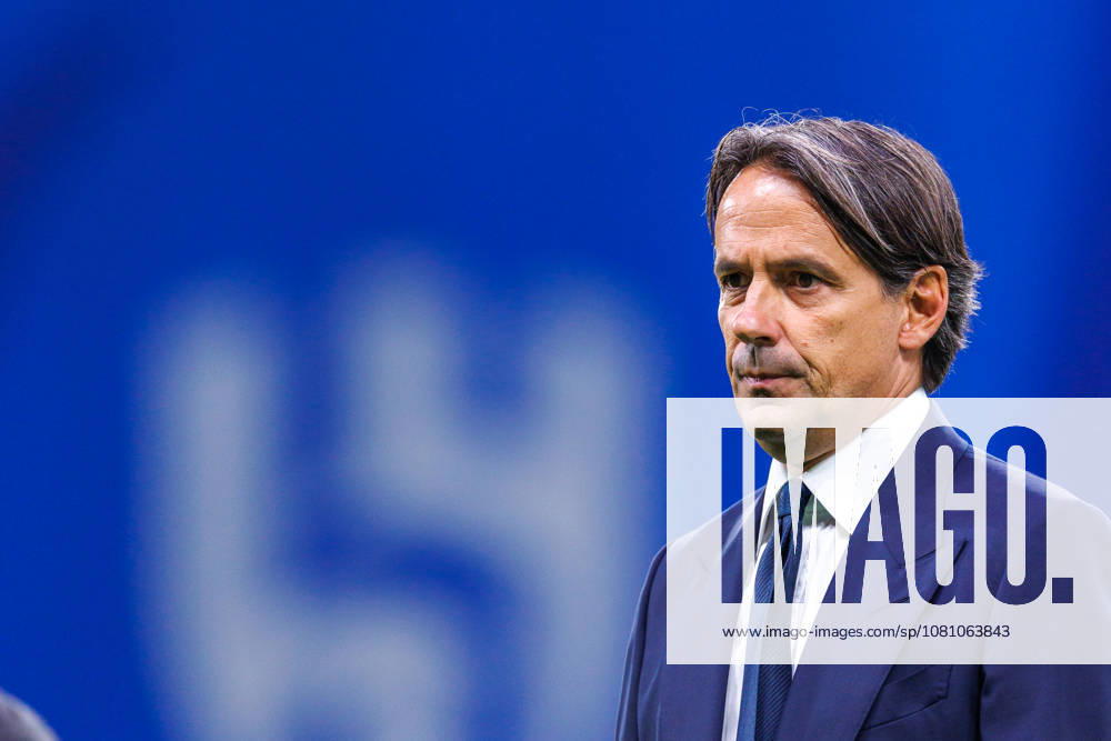 Al Hilal v Al Faisaly: Saudi Pro League RIYADH, SAUDI ARABIA - AUGUST 14: Simone Inzaghi team Manager of Al Hilal FC during the Saudi Pro League game between Al Hilal and Al Faisaly at Kingdom Arena on August 14, 2026 in Riyadh, Saudi Arabia. (Photo by Abdullah Ahmed IMAGO) Riyadh Kingdom Arena Saudi Arabia