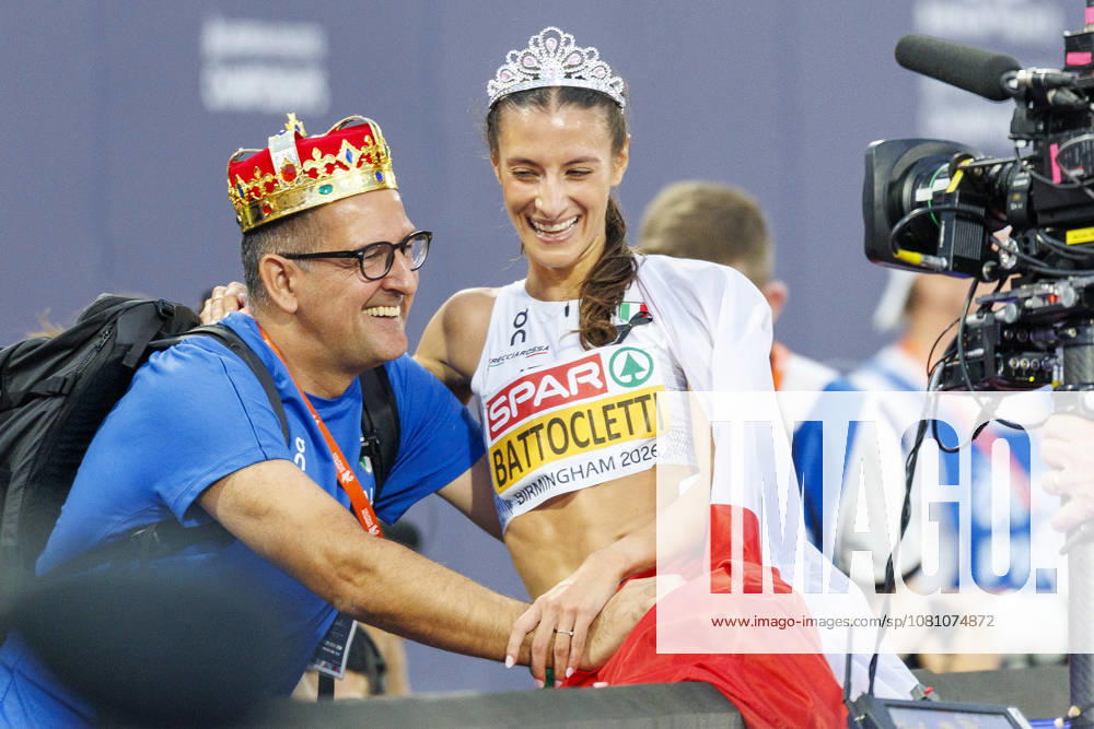 Nadia BATTOCLETTI (ITA Italy) became 1st in the 10000m during the European Athletics Championships at Alexander Stadium on August 14, 2026 in Birmingham, Great Britain. Great Britain