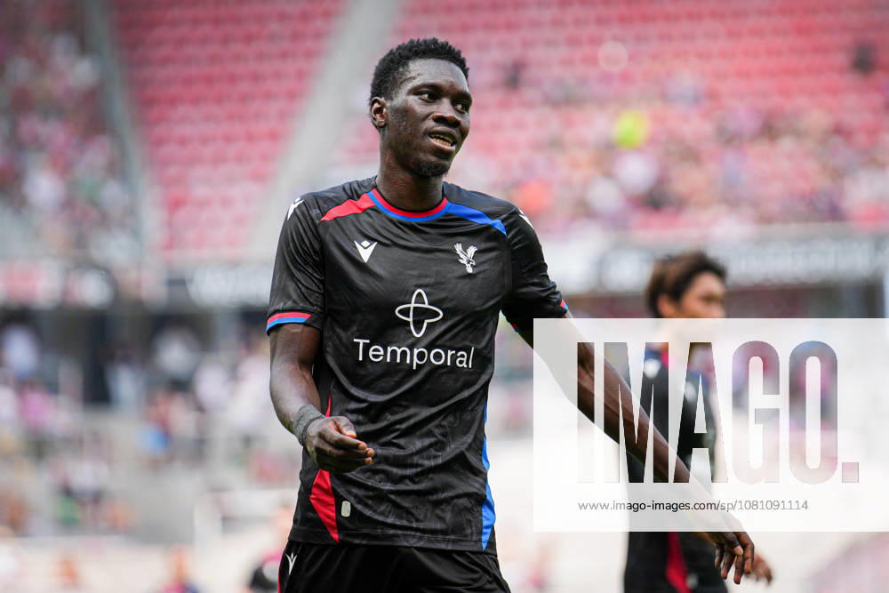 Germany, Soccer, Bundesliga 1, 2026–2027 Season, Friendly Match: SC Freiburg vs. Crystal Palace at Europa-Park Stadium, Freiburg; Ismaïla Sarr (Crystal Palace), 7; Freiburg; Europa-Park Stadium, Baden-Württemberg, Germany