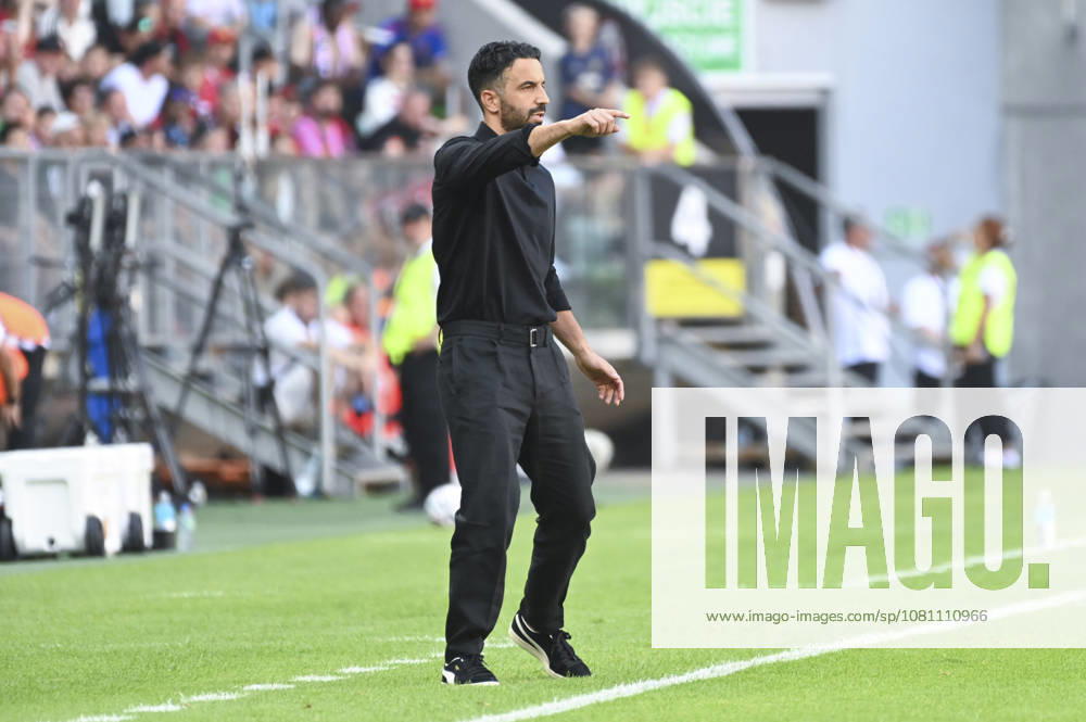 IPA87510768 - Ruben Amorim, head coach of AC Milan, during the friendly match between Manchester United, ManU and AC Milan at the Arena Tarczy?ski in Wroc?aw, Poland, on August 15, 2026