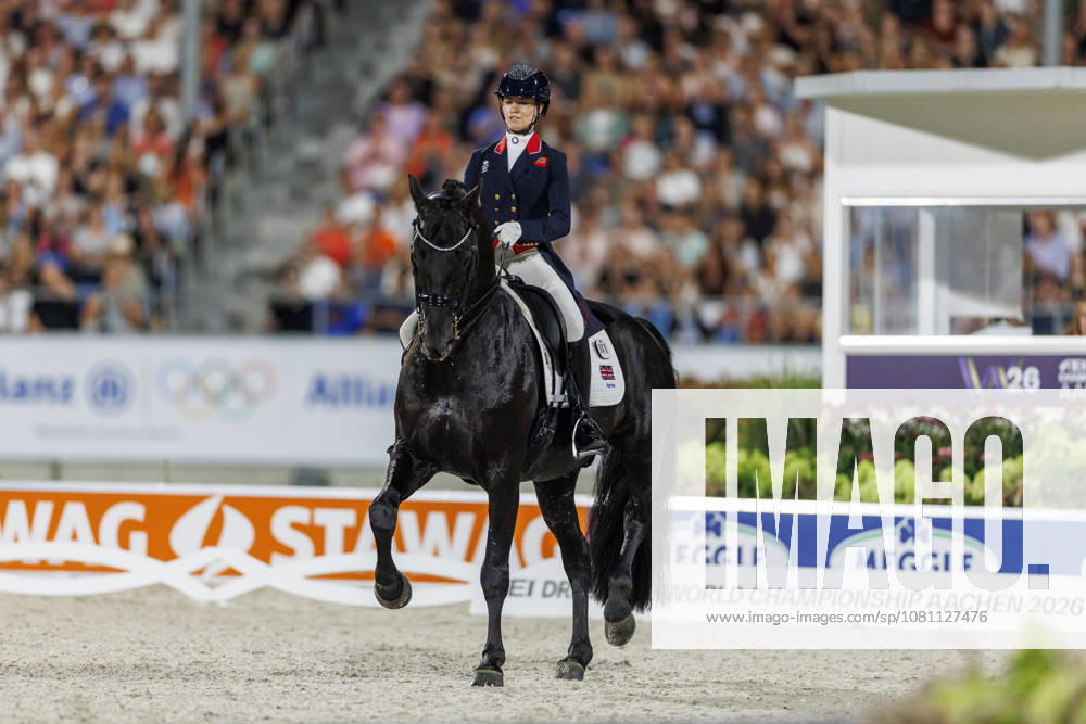 Aachen FEI World Championships 2026, Aachen FEI World Championships 2026 FRY Charlotte GBR, Glamourdale FEI Dressage World Championship Freestyle Individual Lindt Prize Aachen, Soers Equestrian Stadium