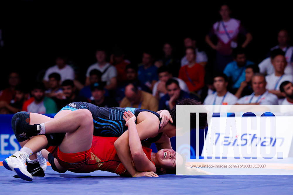 U20 World Championships, 72 kg, Open Weight: Wenjin Qiu (CHN) def. Meiramgul Maksot (KAZ)