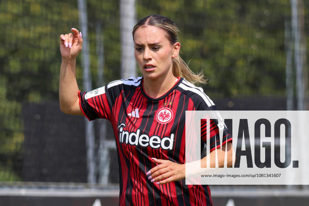 Herzogenaurach, Germany, August 16, 2026: Friendly match between Olympique Lyon Women and Eintracht Frankfurt Women. Pictured: Ereleta Memeti (SGE)