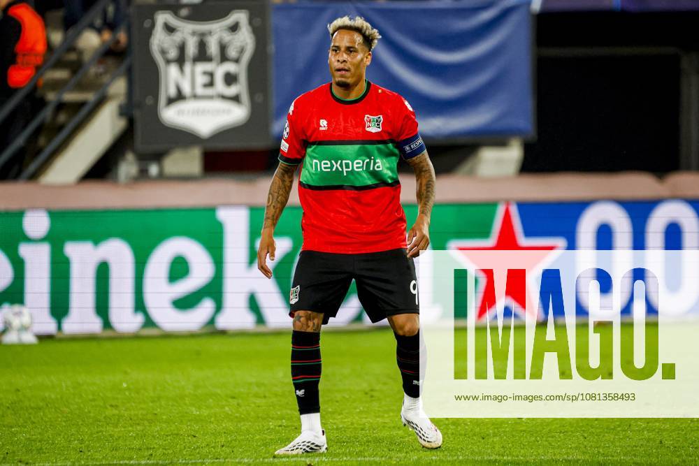 NIJMEGEN - Dusan Tadic of NEC Nijmegen during the UEFA Champions League Play-offs match between NEC Nijmegen and FK Bodo Glimt at the Goffertstadion on August 19, 2026 in Nijmegen, the Netherlands. WART BRINKERHOF ANP ANPxSportx xMarcelxterxBalsxIVx 565836718 originalFilename: 565836718