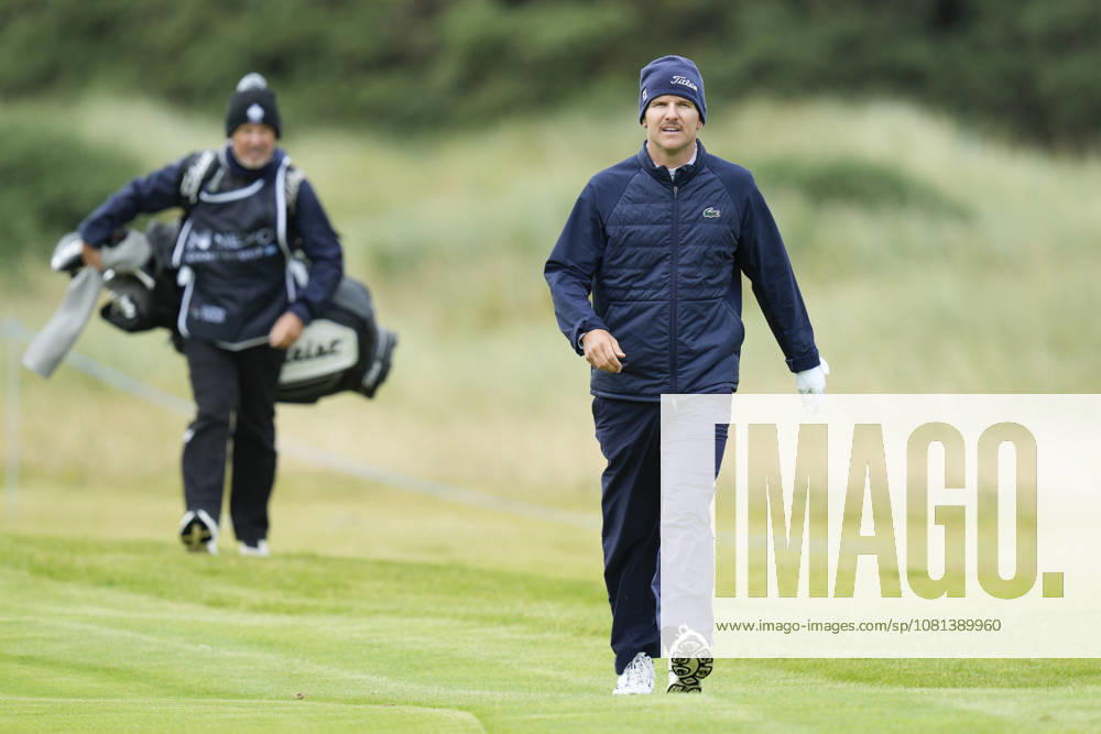 BALMEDIE, SCOTLAND - AUG 20: Yannik Paul (GER) walks down the tenth fairway during Round 1 at the 2026 Nexo Championship at the Trump International Golf Links, Balmedie on August 20, 2026 in Aberdeenshire, Scotland The 2026 Nexo Championship