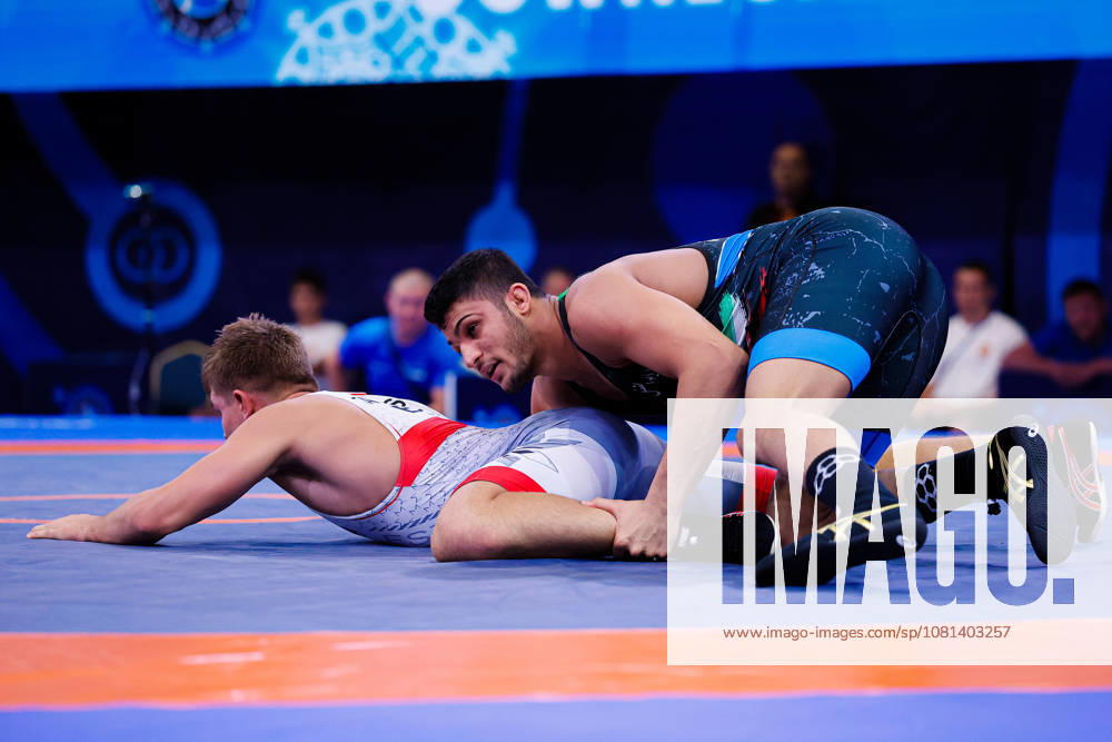 U20 World Championships, 86 kg Freestyle: Abolfazl Mehdi Shamsipour Hajivand (IRI) defeated Nikolai Tarassov (EST)