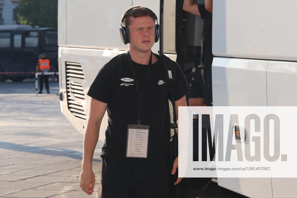 2026 Conference League in soccer: PAOK vs. Brann, Thessaloniki, August 20, 2026. Brann’s Eggert Aron Gudmundsson on his way to the Conference League qualifying playoff match between PAOK and Brann at Toumba Stadium. Photo: Spiros Makridis, NTB, Thessaloniki, Greece RESTRICTED USE FOR BETTING COMPANIES