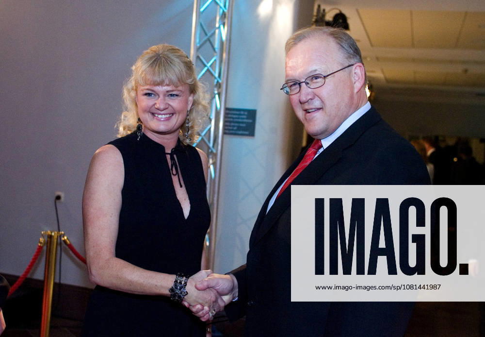 Olympics: The Government Celebrates Olympic Athletes Anette Norberg and Göran Persson, Prime Minister, Stockholm, Sweden