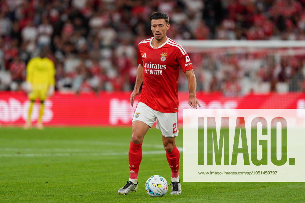 Clement Lenglet of SL Benfica in action during the UEFA Europa League Play-Offs 1st leg football match between SL Benfica and Aarhus GF at Estadio da Luz. Final score: SL Benfica 3:1 AGF Aarhus Lisbon Portugal - ZUMAs197 20260820_aaa_s197_359