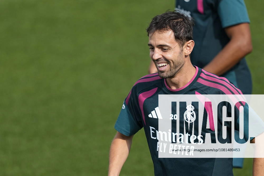 Bernardo Silva during the training day of Real Madrid ahead the Spanish League, LaLiga EA Sports, football match against RC Espanyol de Barcelona at Ciudad Deportiva Real Madrid on August 21, 2026, in Valdebebas, Madrid, Spain. Valdebebas Spain - ZUMAa181 20260821_zaa_a181_030