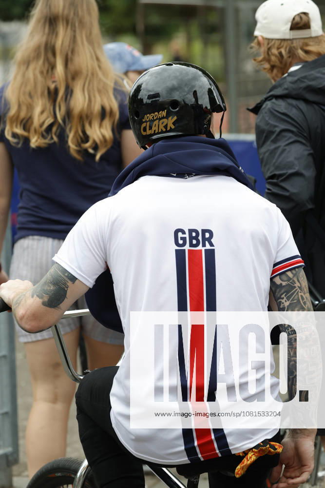 Men s Qualifying Round at the BMX Freestyle Park European Championships in Darmstadt s Bürgerpark, hosted by VC Darmstadt, August 21–23, 2026. Here is Jordan Clark (GBR) after the competition in Darmstadt, Hesse, Germany.