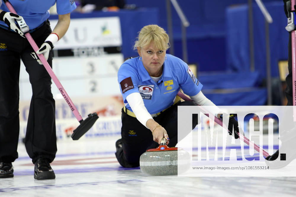 Curling, European Championships, Womens Division: Anette Norberg, Sweden; Fuessen, Germany