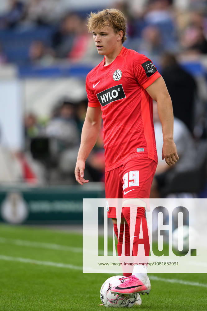 Soccer, DFB Cup, 20260822, MSV Duisburg vs. SV 07 Elversberg. Pictured: Cole CAMPBELL, Elversberg, 39; Duisburg, Schauinsland Reisen Arena, North Rhine-Westphalia, Germany