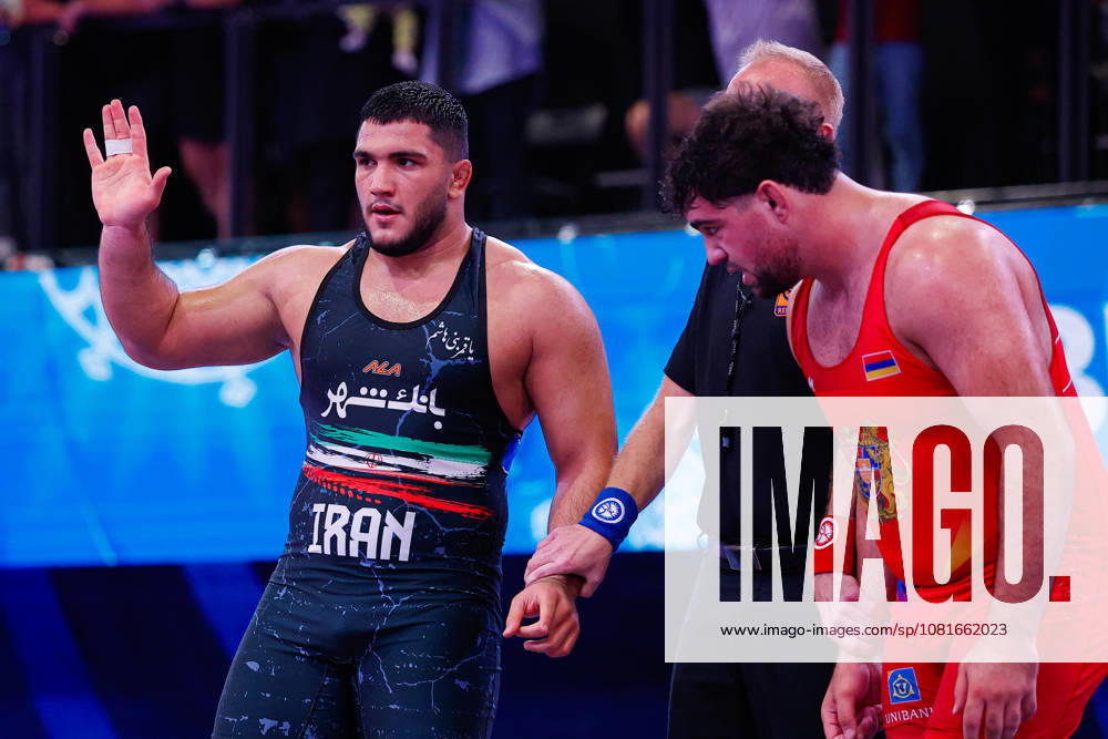 U20 World Championships, 125 kg Freestyle: Abolfazl Mohammad Mohammad Nezhad (IRI) def. Henrik Haykyan (ARM)