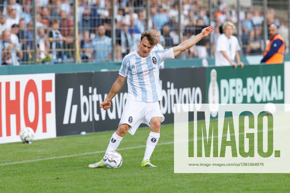 Julian Bell 2, TSV 1860 Munich in the match between TSV 1860 Munich and Holstein Kiel, Soccer, Men s, DFB Cup, 2026–2027, First Round on August 22, 2026, in Munich, Städtisches Stadion an der Grünwalder Straße, Bavaria, Germany
