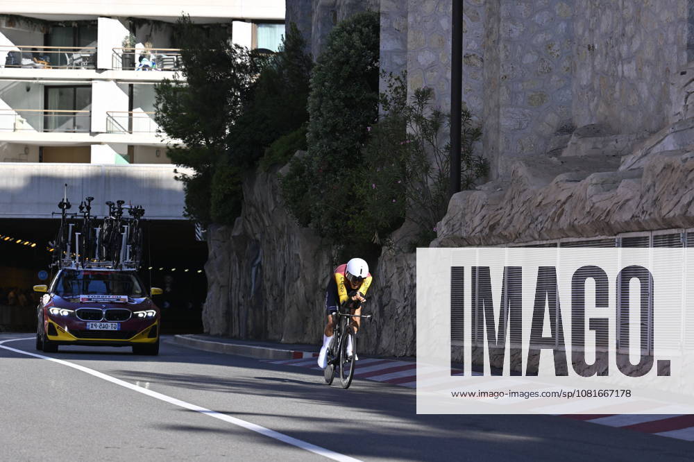 Start of the Vuelta a Espana in Monaco A cyclist at the start of the Vuelta a Espana on August 22, 2026, in Monaco, France. The 2026 Vuelta a Espana begins today, August 22, in Monaco and ends on Sunday, September 13, in Granada. There will be 21 stages, 3,275 km, and more than 58,000 meters of cumulative elevation gain. For the first time, the final finish will not be in Madrid, but in the vicinity of the Alhambra. AUGUST 22, 2026 CYCLING TOUR ROYALTY CYCLING BIKES BICYCLES TIME TRIAL START FIRST STAGE MONACO TOUR CASINO Monaco France Monaco France Spain
