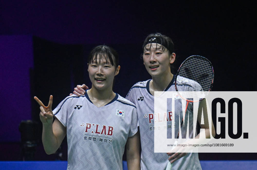 India BWF Championships 2026 South Korea s Baek Ha Na and Lee So Hee pose for a picture after defeating China s Li Yi Jing and Luo Xu Min in the women s doubles semi-finals of the BWF World Championships in New Delhi, India, on August 22, 2026. New Delhi Delhi India