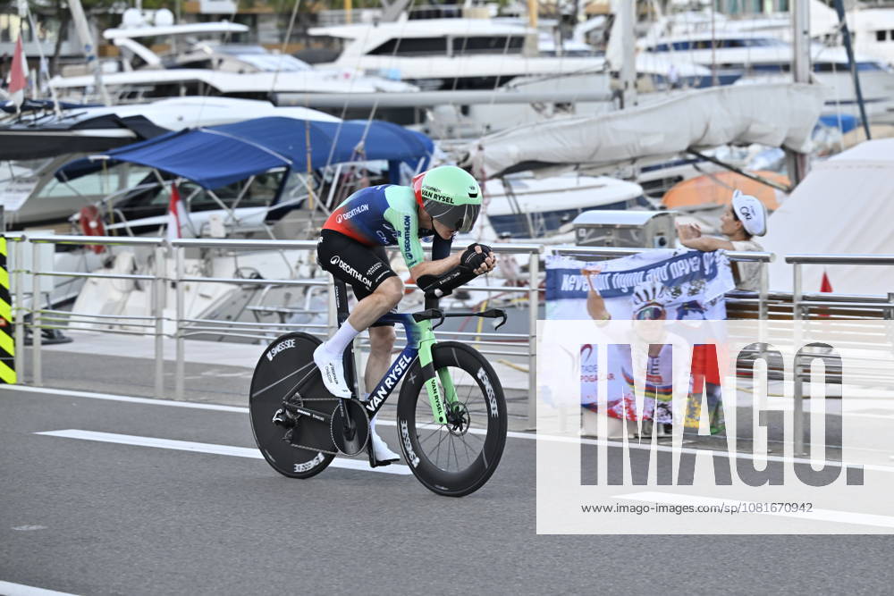 Start of the Vuelta a Espana in Monaco A cyclist at the start of the Vuelta a Espana on August 22, 2026, in Monaco, France. The 2026 Vuelta a Espana begins today, August 22, in Monaco and ends on Sunday, September 13, in Granada. There will be 21 stages, covering 3,275 km and featuring more than 58,000 meters of cumulative elevation gain. For the first time, the final finish will not be in Madrid, but in the vicinity of the Alhambra. AUGUST 22, 2026 CYCLING TOUR ROYALTY CYCLING BIKES BICYCLES TIME TRIAL START FIRST STAGE MONACO TOUR CASINO Monaco France Monaco France Spain