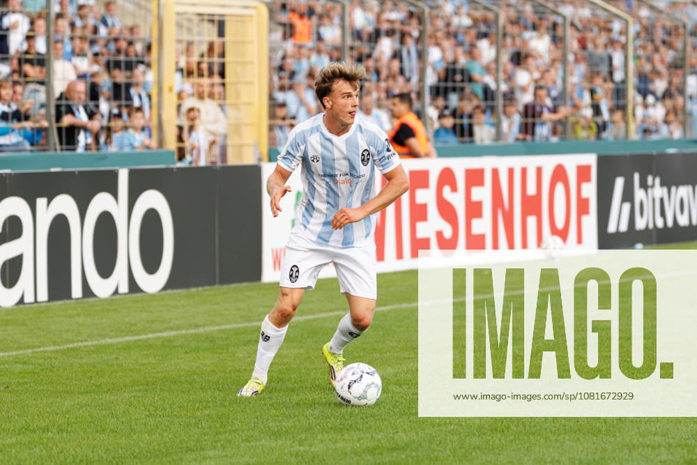Julian Bell 2, TSV 1860 Munich during the match between TSV 1860 Munich and Holstein Kiel, Soccer, Men s, DFB Cup, 2026–2027, First Round on August 22, 2026, in Munich, Städtisches Stadion an der Grünwalder Straße, Bavaria, Germany