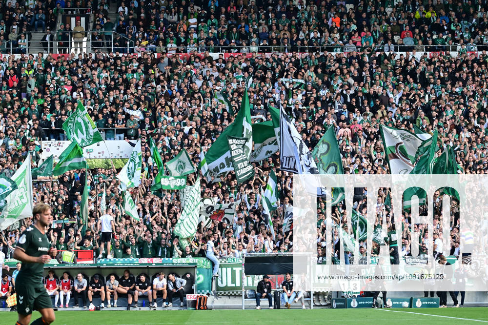 German Soccer, Men, DFB Cup, 1st Round, 2026–2027 Season, Hamburg, Lüneburger SK vs. Werder Bremen. Note to Bremen fans: DFB and DFL regulations prohibit any use of photographs as image sequences and or quasi-video. Hamburg Millerntorstadion, Hamburg, Germany