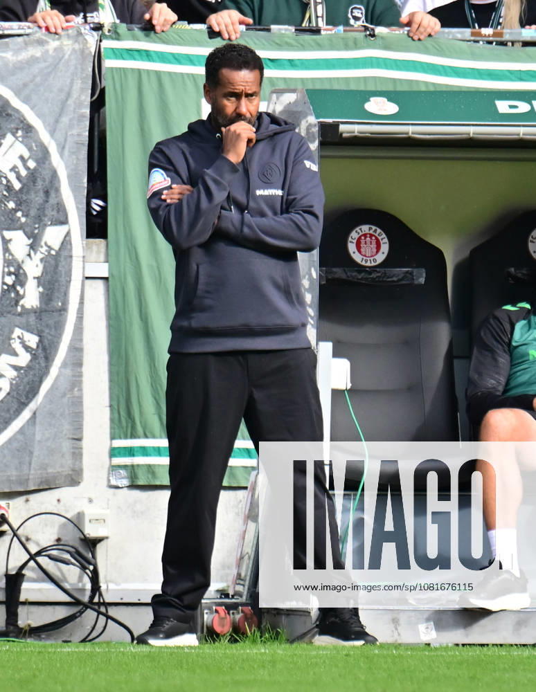 GER Soccer, Men, DFB Cup, 1st Round, 2026–2027 Season, Hamburg, Lüneburger SK vs. Werder Bremen, Coach Daniel Thioune, Werder, DFB, DFL regulations prohibit any use of photographs as image sequences and or quasi-video, Hamburg Millerntorstadion, Hamburg, Germany