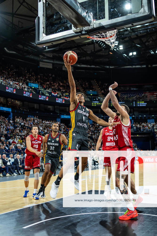 Basketball Hamburg, August 22, 2026; Turkish Airlines Supercup 2026 Final: Germany (GER) vs. Croatia (CRO); Maodo Lo, Germany, No. 04