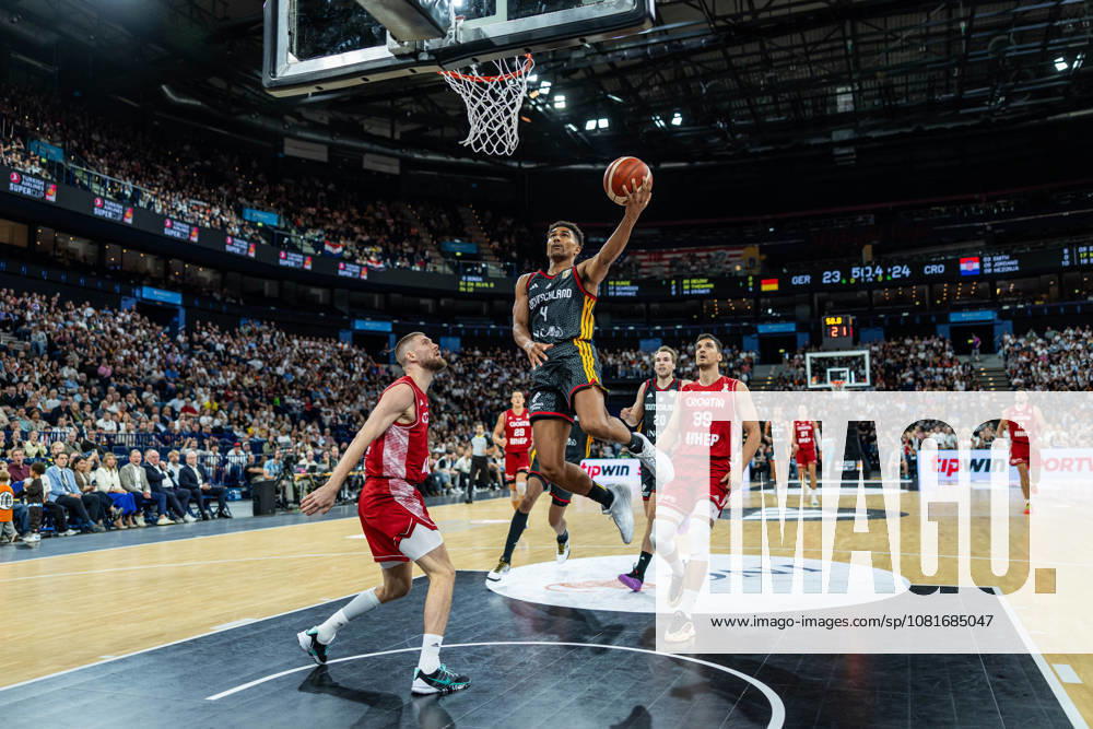 Basketball Hamburg, August 22, 2026; Turkish Airlines Supercup 2026 Final: Germany (GER) vs. Croatia (CRO); Maodo Lo, Germany, No. 04