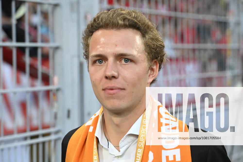 Joel BECKENBAUER, Soccer DFL Franz Beckenbauer Super Cup 2026 Borussia Dortmund FC Bayern Munich 1-2 on August 22, 2026, in Dortmund, Germany. DFL regulations prohibit any use of photographs as image sequences and or quasi-video. Â