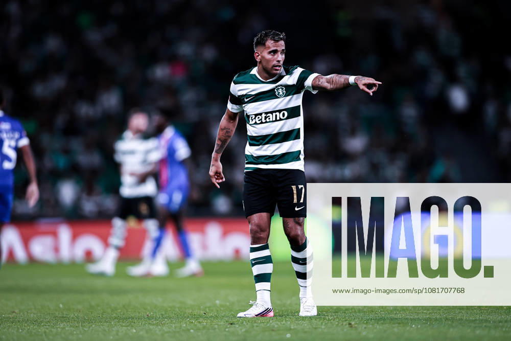Rodrigo Zalazar of Sporting CP reacts during the primeira liga Portugal Betclic match between Sporting CP and FC Alverca at Estadio Jose Alvalade in Lisboa on August 22, 2026 Sporting CP X FC Alverca - Primeira Liga Portugal - ZUMAg283 20260822_zsp_g283_043