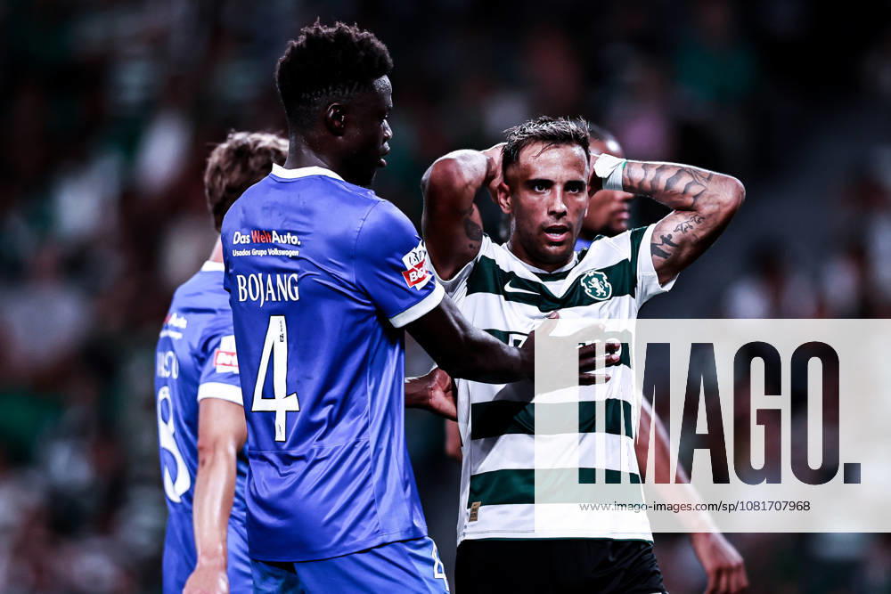 Rodrigo Zalazar of Sporting CP reacts during the primeira liga Portugal Betclic match between Sporting CP and FC Alverca at Estadio Jose Alvalade in Lisboa on August 22, 2026 Sporting CP X FC Alverca - Primeira Liga Portugal - ZUMAg283 20260822_zsp_g283_059
