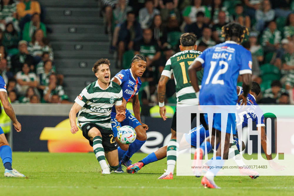 Ivan Fresneda seen during Betclic League game between teams of Sporting CP and FC Alverca (Luis Loureiro Ball Raw Images) Lisboa Estadio Jose Alvalade Portugal