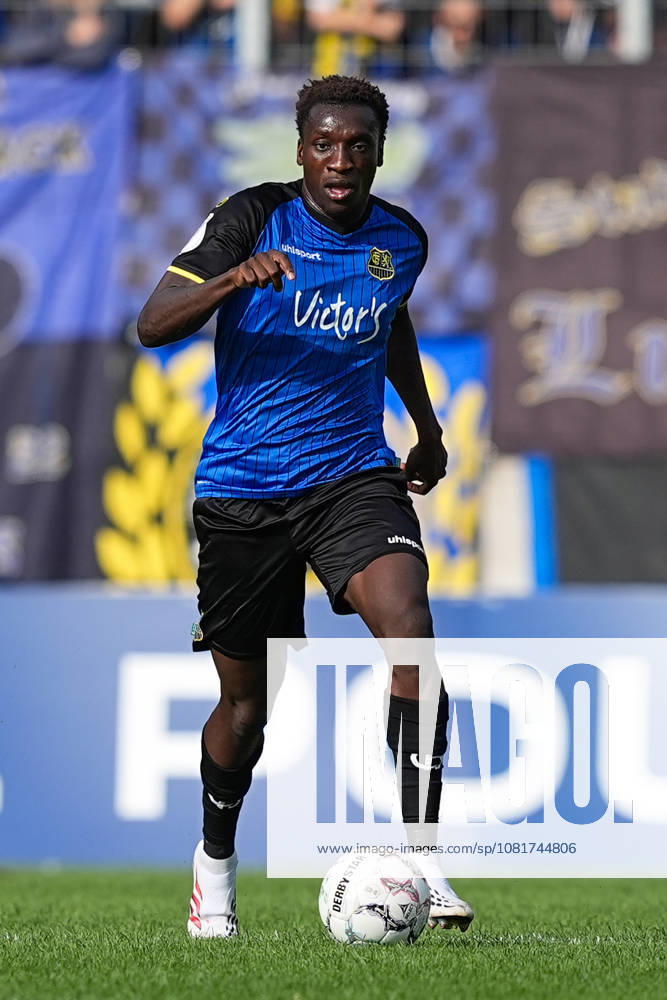 Soccer, DFB Cup, 1. FC Saarbrücken vs. Hertha BSC, 2026–2027 season, Ludwigspark Stadium, Abdoulaye Kamara, 1 FC Saarbrücken, 15. DFB regulations prohibit any use of photographs as image sequences and or quasi-video