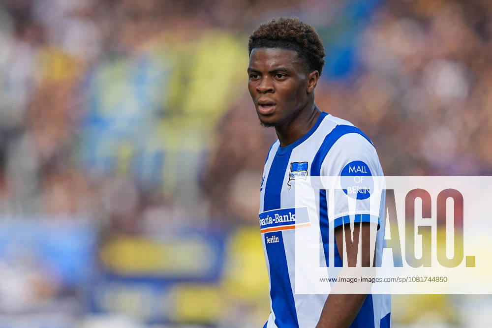 Soccer, DFB Cup, 1 FC Saarbrücken vs. Hertha BSC, 2026–2027 season, Ludwigsparkstadion, Farid Alfa Ruprecht, Hertha BSC, 20 DFB regulations prohibit any use of photographs as image sequences and or quasi-video