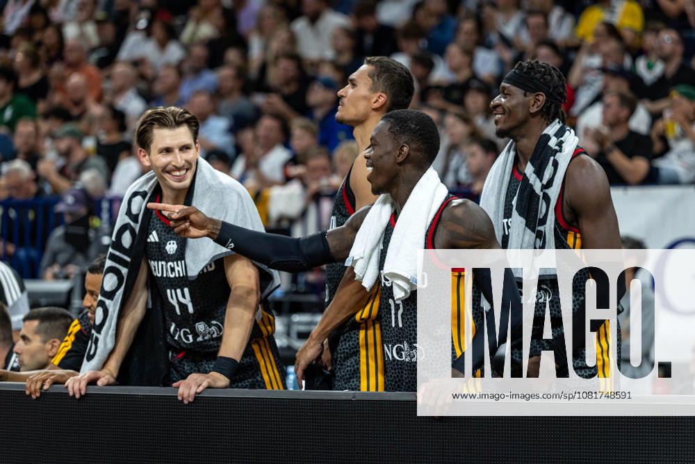 Turkish Airlines Supercup 2026 Final Germany (GER) vs. Croatia (CRO) Dennis Schröder (Schroeder) Germany, No. 17 Schröder (Schroder) David Krämer Germany, No. 44 Kraemer (Kramer) Isaac Bonga Germany, No. 00 re