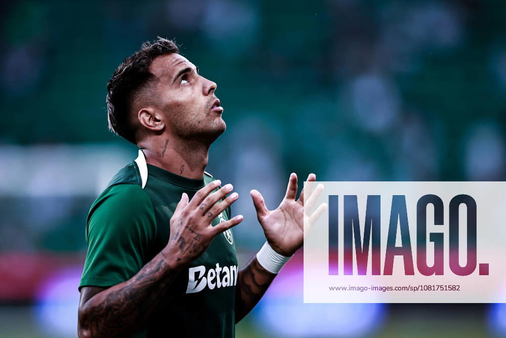 Rodrigo Zalazar of Sporting CP during the primeira liga Portugal Betclic match between Sporting CP and FC Alverca at Estadio Jose Alvalade in Lisboa on August 22, 2026 Lisboa Portugal - ZUMAg283 20260822_zsp_g283_006