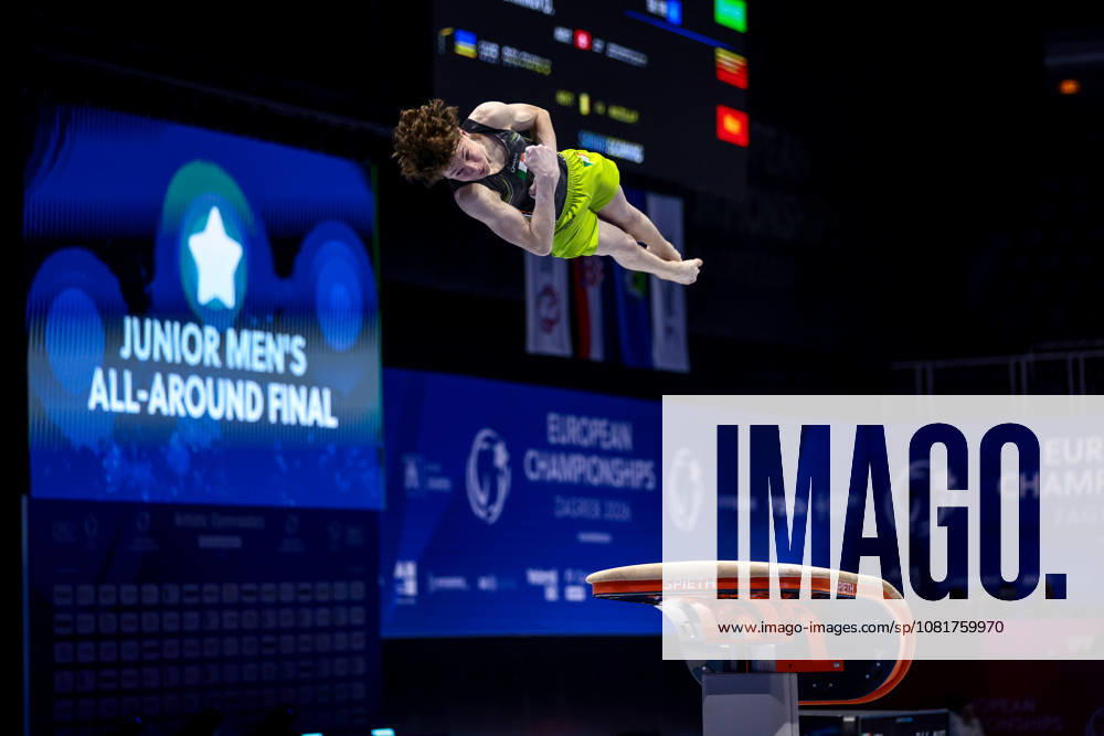 2026 Men s Artistic European Gymnastics Championships, Arena Zagreb, Zagreb, Croatia 23 8 2026 Juniors All-Around Final Irelands Robert Ward Robert Ward 23 8 2026