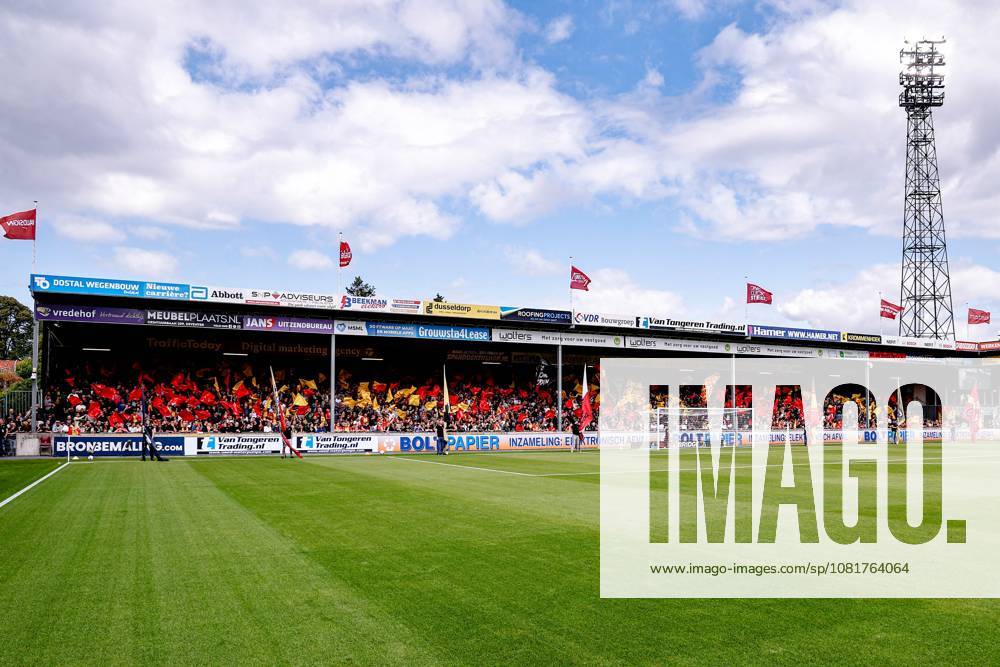, Stadium De Adelaarshorst , season 2026 2027 , Dutch Eredivisie football . match between Go Ahead Eagles and ADO Den Haag, Picture shows fans of Go Ahead Eagles Go Ahead Eagles - ADO x205968531x