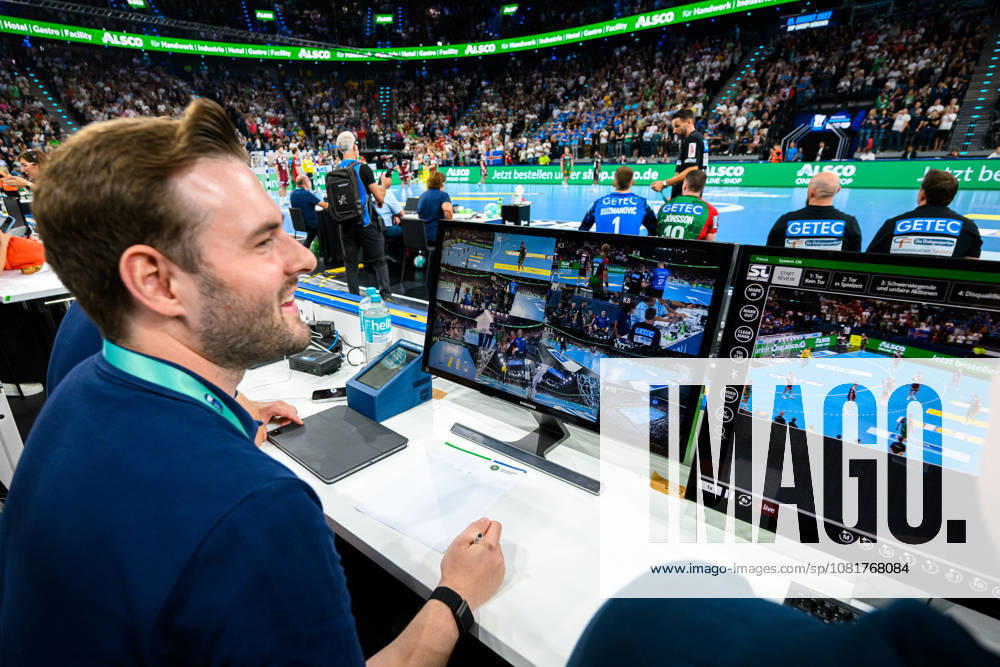 Munich HBL Super Cup 2026 SC Magdeburg vs. Fuechse Berlin VAR, Video Referee, Video Replay, Referee Munich SAP Garden Bavaria Germany