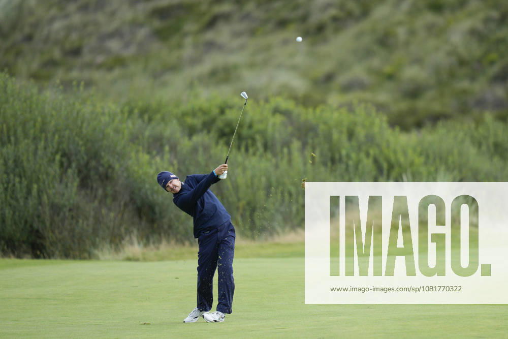 BALMEDIE, SCOTLAND - AUG 23: Yannik Paul (GER) plays from the 2nd fairway during Round 4 at the 2026 Nexo Championship at the Trump International Golf Links, Balmedie on August 23, 2026 in Aberdeenshire, Scotland The 2026 Nexo Championship