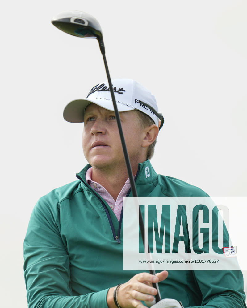BALMEDIE, SCOTLAND - AUG 23: Albin Bergstrom (SWE) plays from the third tee during Round 4 at the 2026 Nexo Championship at the Trump International Golf Links, Balmedie on August 23, 2026 in Aberdeenshire, Scotland The 2026 Nexo Championship