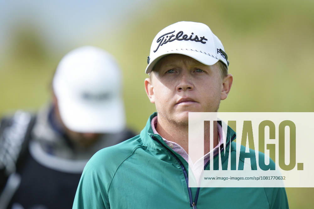 BALMEDIE, SCOTLAND - AUG 23: Albin Bergstrom (SWE) walks from the eighth tee during Round 4 at the 2026 Nexo Championship at the Trump International Golf Links, Balmedie on August 23, 2026 in Aberdeenshire, Scotland The 2026 Nexo Championship