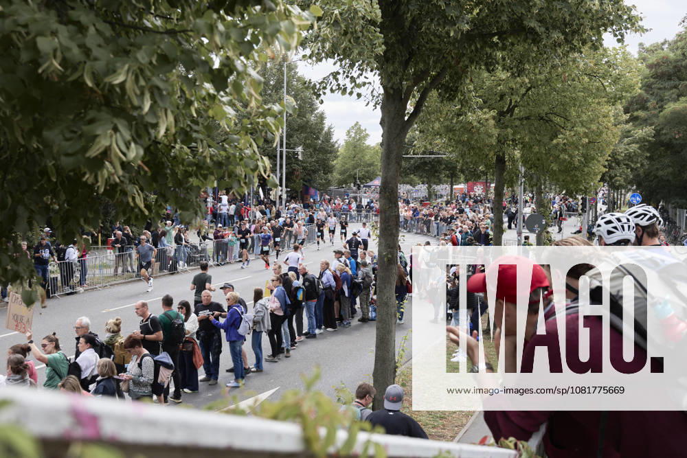 IRONMAN 70.3 Leipzig 2026 Running Segment: Athletes at the Sportforum during the IRONMAN 70.3 Leipzig on August 23, 2026, as they run. The half-distance race consists of a 1.9-kilometer swim, a 90-kilometer bike ride, and a 21.1-kilometer run, and is part of the international IRONMAN 70.3 series