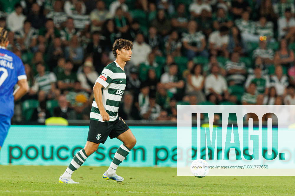 Eduardo Quaresma of Sporting CP seen during Betclic League game between teams of Sporting CP and FC Alverca (Luis Loureiro Ball Raw Images) Lisboa Estadio Jose Alvalade Portugal