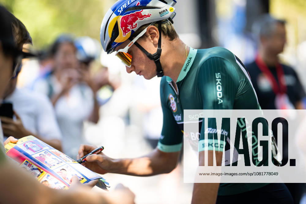 Lidl Germany Tour, Stage 4, August 23, 2026 Giulio Pellizzari (ITA), Red Bull BORA hansgrohe, Heilbronn, Germany