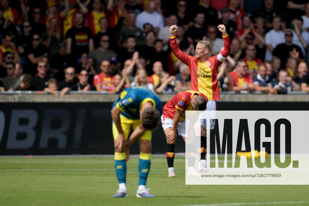2026-08-23 Go Ahead Eagles v ADO Den Haag - VriendenLoterij Eredivisie DEVENTER, NETHERLANDS - AUGUST 23: Joris Kramer of Go Ahead Eagles during the VriendenLoterij Eredivisie match between Go Ahead Eagles and ADO Den Haag at De Adelaarshorst on August 23, 2026 in Deventer, Netherlands. Deventer De Adelaarshorst Netherlands Content not available for redistribution in The Netherlands directly or indirectly through any third parties.
