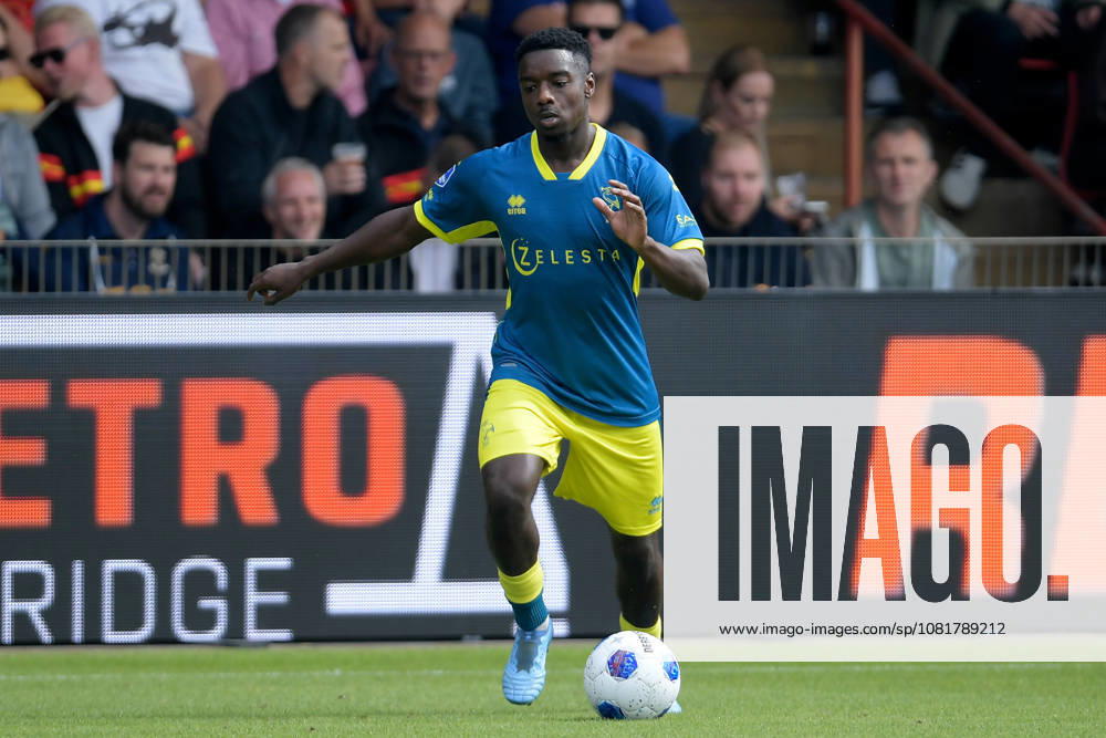 2026-08-23 Go Ahead Eagles v ADO Den Haag - VriendenLoterij Eredivisie DEVENTER, NETHERLANDS - AUGUST 23: Sekou Sylla of ADO Den Haag during the VriendenLoterij Eredivisie match between Go Ahead Eagles and ADO Den Haag at De Adelaarshorst on August 23, 2026 in Deventer, Netherlands. Deventer De Adelaarshorst Netherlands Content not available for redistribution in The Netherlands directly or indirectly through any third parties.