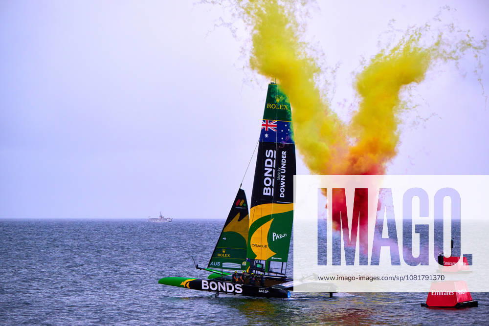 GER, Sail GP, Rockwool Germany Sail Grand Prix, Sassnitz, August 22–23, 2026, Germany, Saturday, August 23, 2026, Race Day 2, BONDS FLYING ROOS Sail GP Team Australia driver Tom Slingsby wins the final race, GER, Sail GP, Rockwool Germany Sail Grand Prix, Sassnitz, August 22–23, 2026, Germany, Saturday, August 23, 2026, Race Day 2,