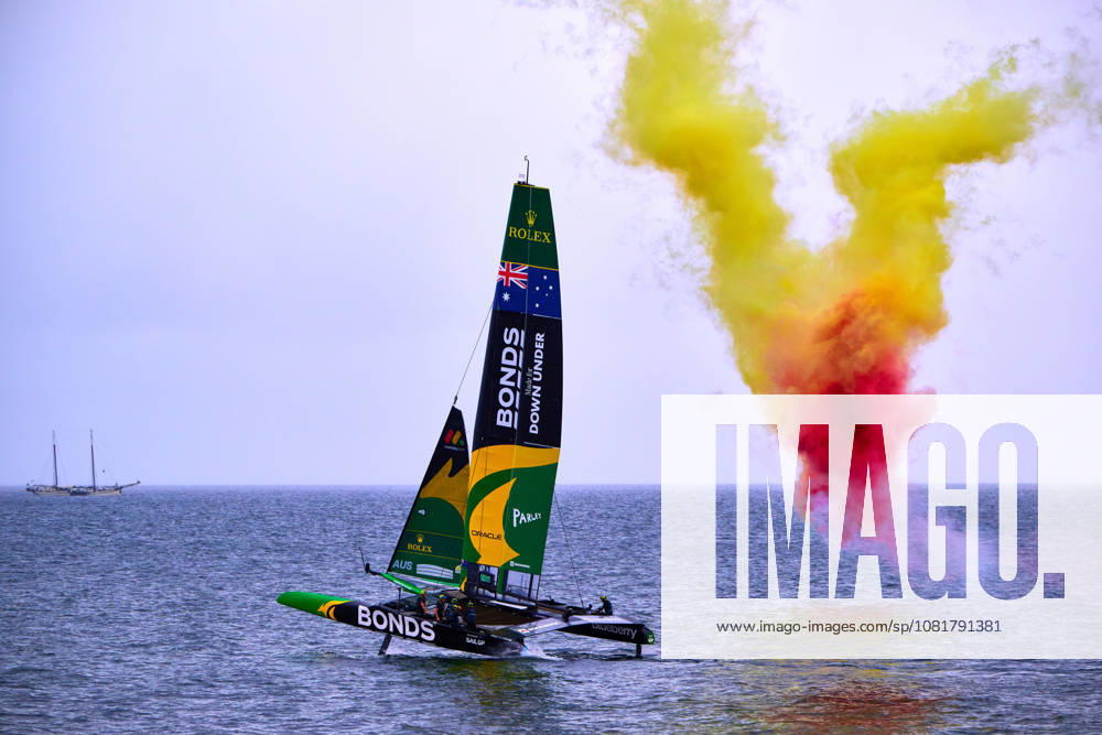 GER, Sail GP, Rockwool Germany Sail Grand Prix, Sassnitz, August 22–23, 2026, Germany, Saturday, August 23, 2026, Race Day 2, BONDS FLYING ROOS Sail GP Team Australia driver Tom Slingsby wins the final race, GER, Sail GP, Rockwool Germany Sail Grand Prix, Sassnitz, August 22–23, 2026, Germany, Saturday, August 23, 2026, Race Day 2,
