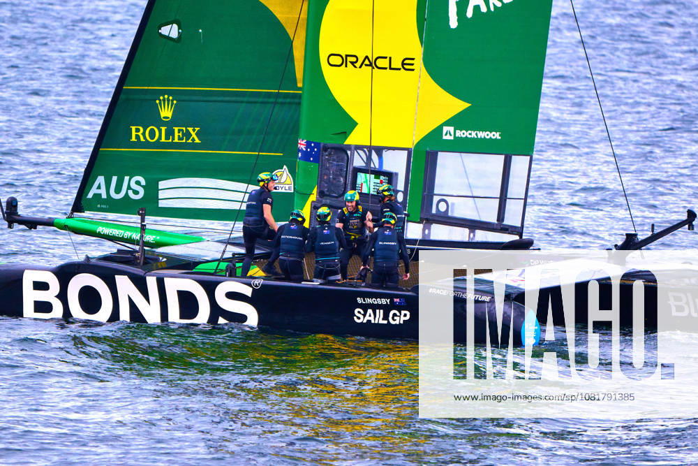 GER, Sail GP, Rockwool Germany Sail Grand Prix, Sassnitz, August 22–23, 2026, Germany, Saturday, August 23, 2026, Race Day 2, BONDS FLYING ROOS Sail GP Team Australia driver Tom Slingsby wins the final race, GER, Sail GP, Rockwool Germany Sail Grand Prix, Sassnitz, August 22–23, 2026, Germany, Saturday, August 23, 2026, Race Day 2,